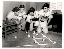 PF42 2nd Gen Restrike Photo 50s PHILADELPHIA ATHLETICS BASEBALL CLUBHOUSE GAME picture