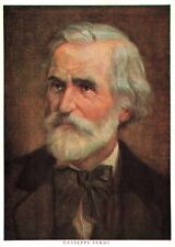 Postcard Guiseppe Verdi Italian Composer Known for Operas 1813-1901 - 1958 picture