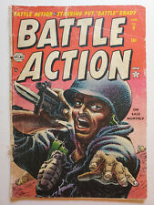 Battle Action #8 January 1953 Timely Atlas Pre-Code Krigstein Story Burgos Cover picture