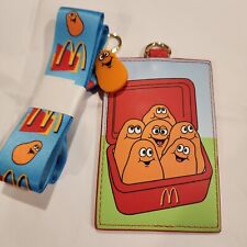 Loungefly McDonald's Chicken McNuggets Lanyard ID Holder NEW picture