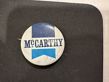 Vintage 1968 Eugene McCarthy Presidential Campaign Pinback Button picture