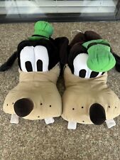 Vintage Disney Goofy Slippers Adult Size Large 11-12 Pre-owned picture