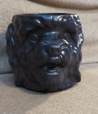 Tabitha Brown 3D Dog Face Black Mug W/Gold Handle Target Labradoodle Terrier picture