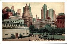 Postcard. View from Aquarium, Battery Park, New York City. AS. picture
