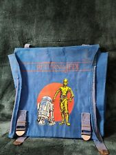 Vintage 1983 Return Of The Jedi Cloth Backpack picture