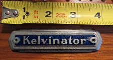 Vintage Kelvinator Refrigerator Emblem Nameplate picture