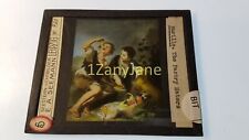HISTORIC Glass Magic Lantern Slide BIT Muerillo the pastry eaters art painting picture