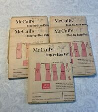 Vintage McCall's Pattern BUNDLE Set 9647 (5) picture