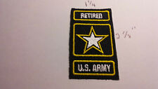 U. S Army Retired patch  (iron on) picture