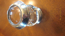 Vintage Sterling Silver And Glass Frank Whiting Multipurpose Holder picture