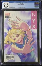 NYX #2 CGC 9.6 (Jan 2004, Marvel) Joe Quesada Story, Joshua Middleton Cover picture