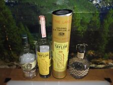 3 empty Bottle Collection E.H. TAYLOR - BLANTONS O - BUFFALO TRACE ((Free Ship)) picture