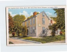 Postcard Old Hancock-Clark House Lexington Massachusetts USA picture