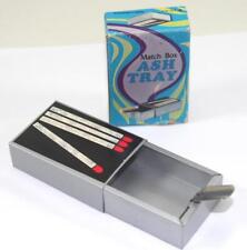 Vintage Portable Match Box Ashtray Original Box ~ Never Used picture