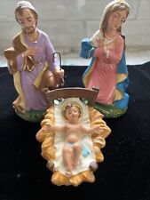 VIntage Fontanini Nativity Holy Family Paper Mache  5-1/2