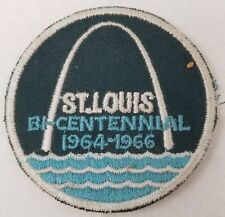 Patch St. Louis Bicentennial Celebration 1964-1966 Aqua Blue Arch picture