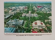 1958-US - BALTIMORE, MARYLAND TO SWEDEN - REDRAWN -POST CARD picture