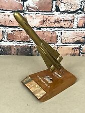 Vintage Hughes USAF AIM-4D Falcon Missile Desk Model With Personalized Plaque picture