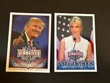 Donald Trump And Ivanka Trump Trading Cards picture
