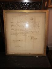 Antique 1776 Colonial American Letter By James Duane- Revolutionary Leader picture