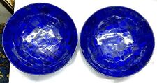 WOW AAA++ 14 inches 100% Natural Lapis Lazuli Bowls Handmade Healing Crystal picture