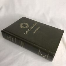 Living Bible Paraphrased Green Padded Cover 1972 picture