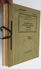1944 US War Dept Handbook on Japanese Military Forces picture