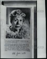 1968 Press Photo Dame Edith Evans plans to work as long as possble. - spw02533 picture