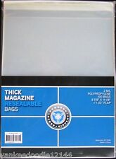 1000 New CSP RESEALABLE Magazine 2mil Polypropylene Bags 8 7/8 X 11 Acid Free picture