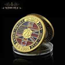 D-day Landing memorial - WW2 -  CHALLENGE COIN picture
