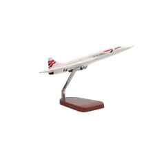 NEW Aerospatiale/BAC Concorde British Airways Large Mahogany Model picture