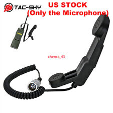 US NEW TAC-SKY H250 6pin PTT Tactical Microphone Hand MIC for PRC-152 148 Radio picture
