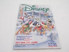 The Disney Catalog 1996 Magazine Mickey Mouse Minnie Goofy Pluto Holiday Cover picture