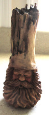 Vtg 1980's Stephen Herrero ~ Folk Art Knot Noggin Santa/Gnome - Signed & Dated picture