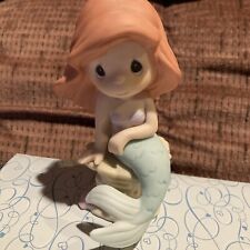 Rare Precious Moments Disney Figurine ''Oceans of Love for You'' Ariel on Rock picture