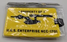 QMX Star Trek 50TH Anniversary U.S.S. Enterprise Luggage Bag Tag TOS New picture