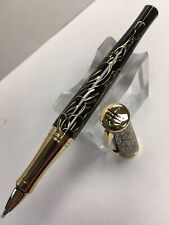 Cross Sauvage 2015 Year Of The Goat Moonlit Black Lacquer Rollerball Pen picture