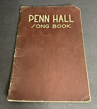 Penn Hall Girls Prep School Song Book 1947 Paperback Booklet 3rd Edition PA picture