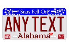 Alabama 2014 State License Plate Customize For Auto Car Bike ATV Keychain Magnet picture