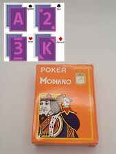 Infrared Marked Modiano Poker size Jumbo Index - Luminous Ink - magic picture