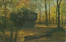 Postcard OH Block House Built War of 1912 Central Park Fall Mansfield, Ohio picture