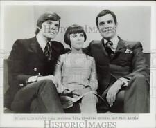 1969 Press Photo Actor John Davidson, Singer Mireille Mathieu, Comic Rich Little picture