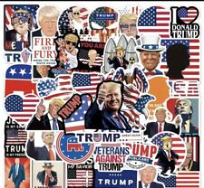 50pcs Donald Trump 2024 President personality Stickers Car Bumper/Republican picture