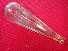 Antique Etched Car Glass Flower Vase Early Automobile Accessory picture