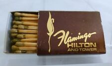 Vintage Matchbook Unstruck - Flamingo Hilton & Tower / Beef Barron Las Vegas, NV picture