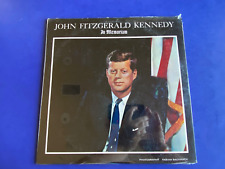SEALED John F. Kennedy In memoriam Galiko Records MINT photos by Fabian Bachrach picture