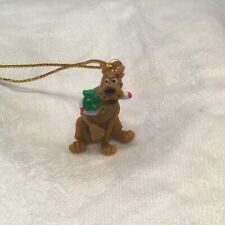Mini Scooby Doo Christmas Ornament Candy Cane 1.5” Tiny Dog picture