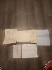 Late 1800's Court Documents Of 6 picture