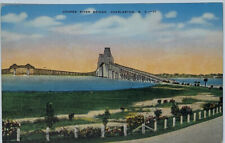 Charleston, South Carolina - Cooper River Bridge - Vintage Postcard Unposted picture