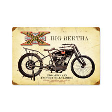 Vintage Style Metal Sign Excelsior Big Bertha 18 x 12 picture